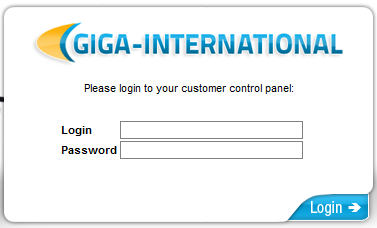 customer login