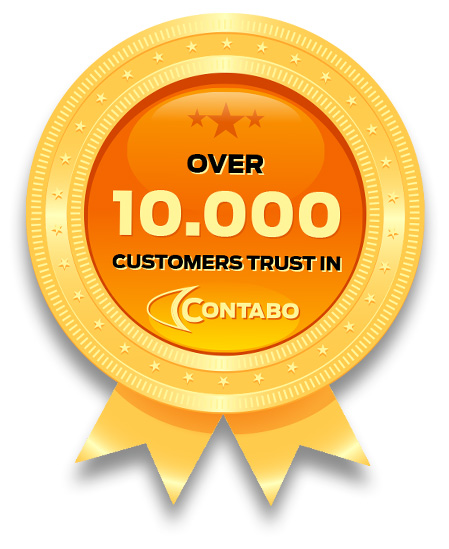 10.000 customers trust in Contabo