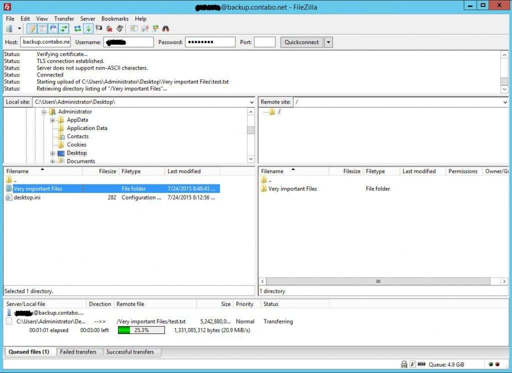 How to use the Contabo Backup-Space | Contabo Blog