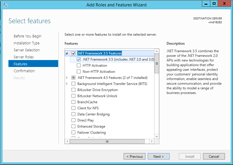 .net framework v4.0.30319 en una vps