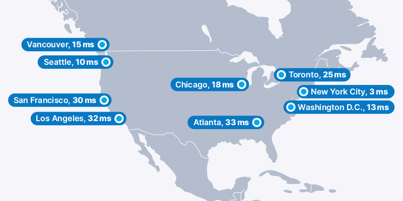 us metro area pings