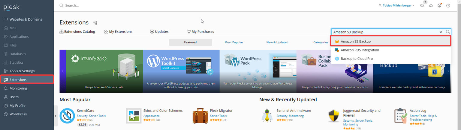How to Use Plesk for Backups | Contabo Blog