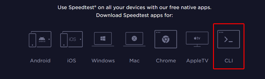 speedtest for linux