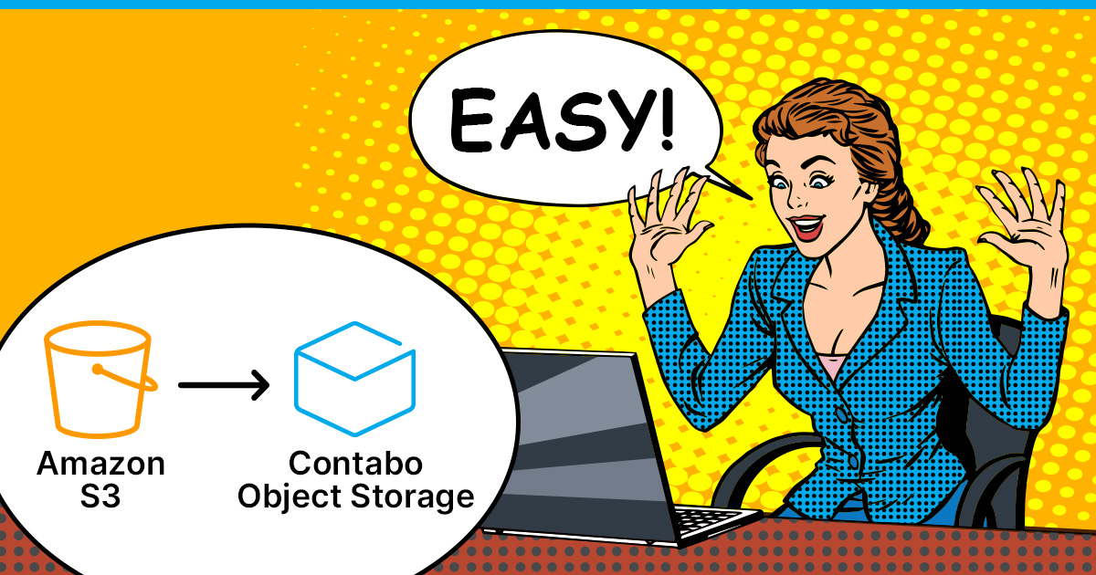 How to Migrate from Amazon S3 to Contabo Object Storage (head Image)