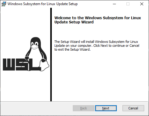 WSL 2 unter Windows 10 installieren