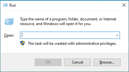 How to Change the Windows Administrator Password (run dialog)