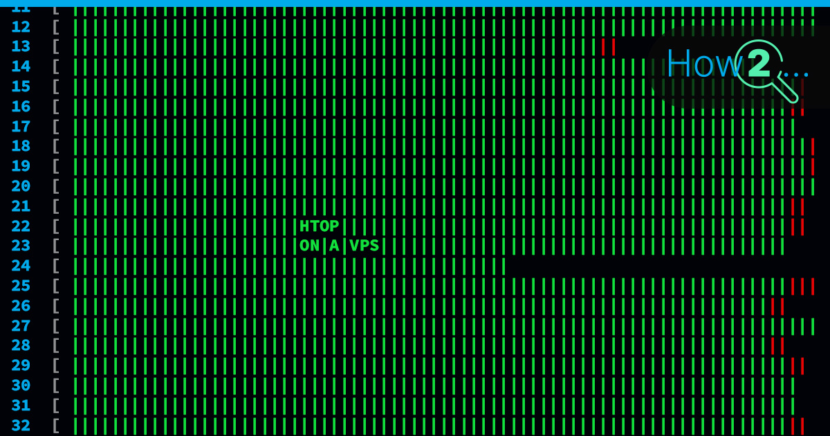 What is htop and How to Use It on a VPS (head image)