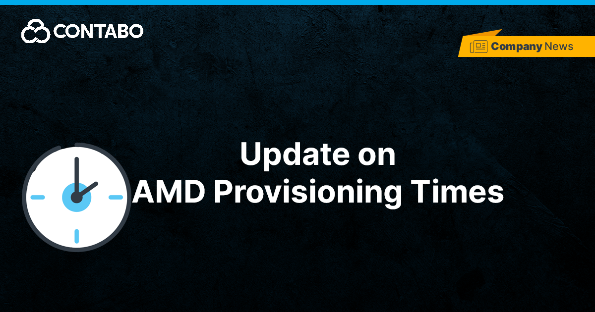 Provisioning Time for AMD (head image)