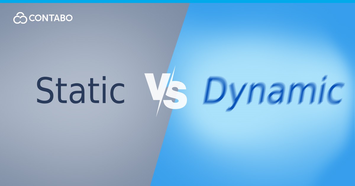 Static Websites vs. Dynamic Websites: A Comparison - Head Image