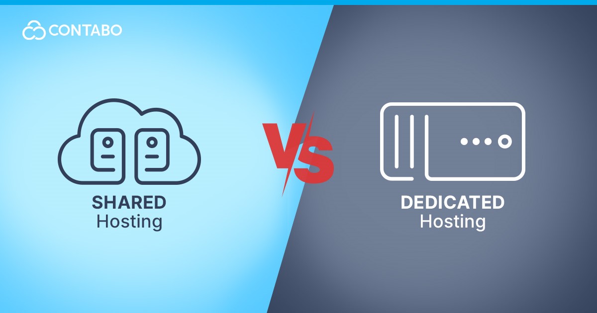 Shared Hosting vs. Dedicated Hosting - Head Image