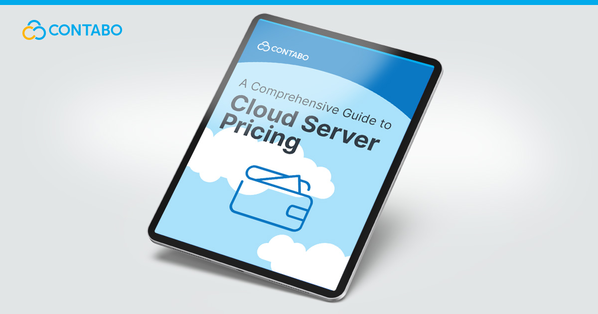 Guide to cloud server pricing