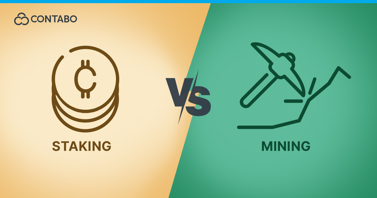 Crypto Staking vs. Crypto Mining - Head Image