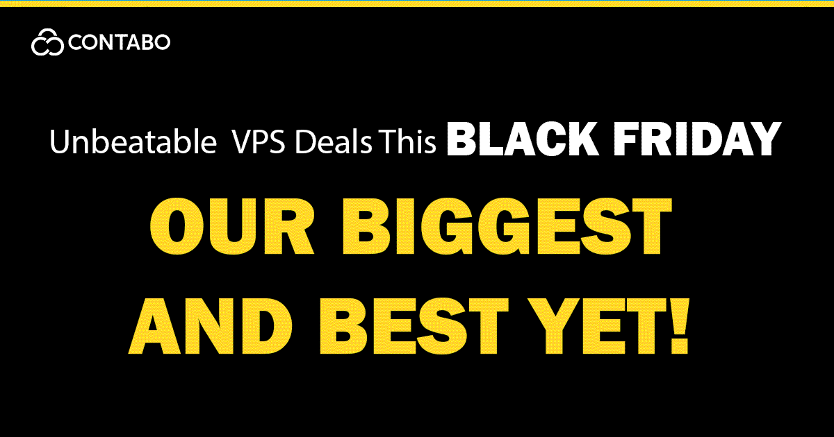 Black Friday VPS Deals