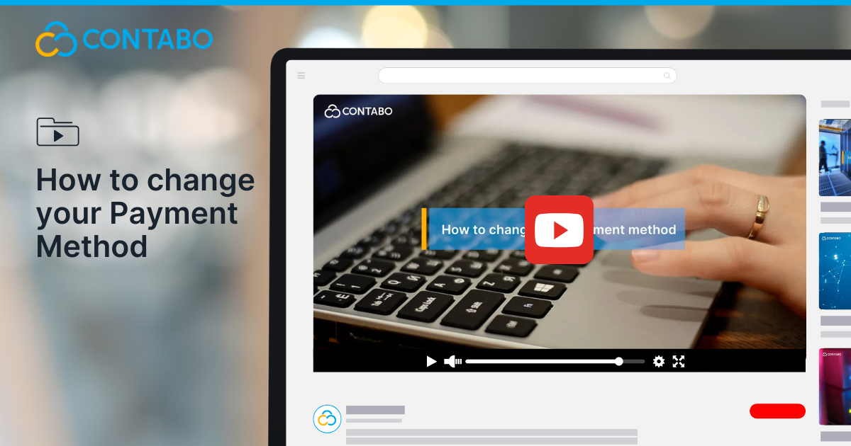 How to Change Your Payment Method with Contabo