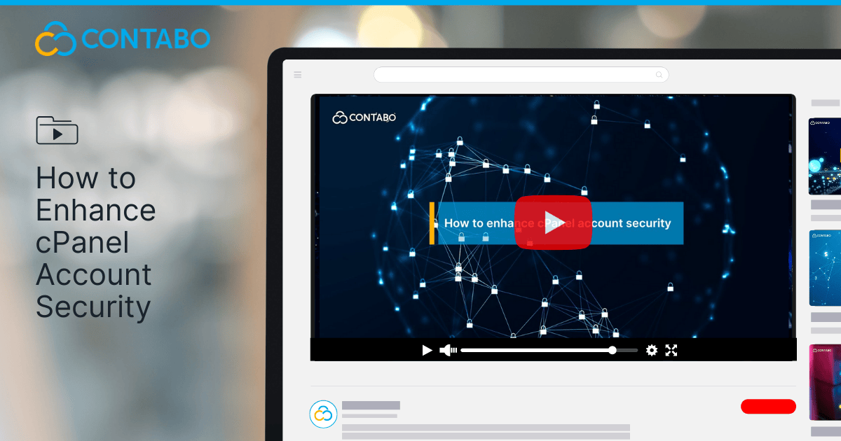 How to Enhance cPanel Account Security with Recommended Settings