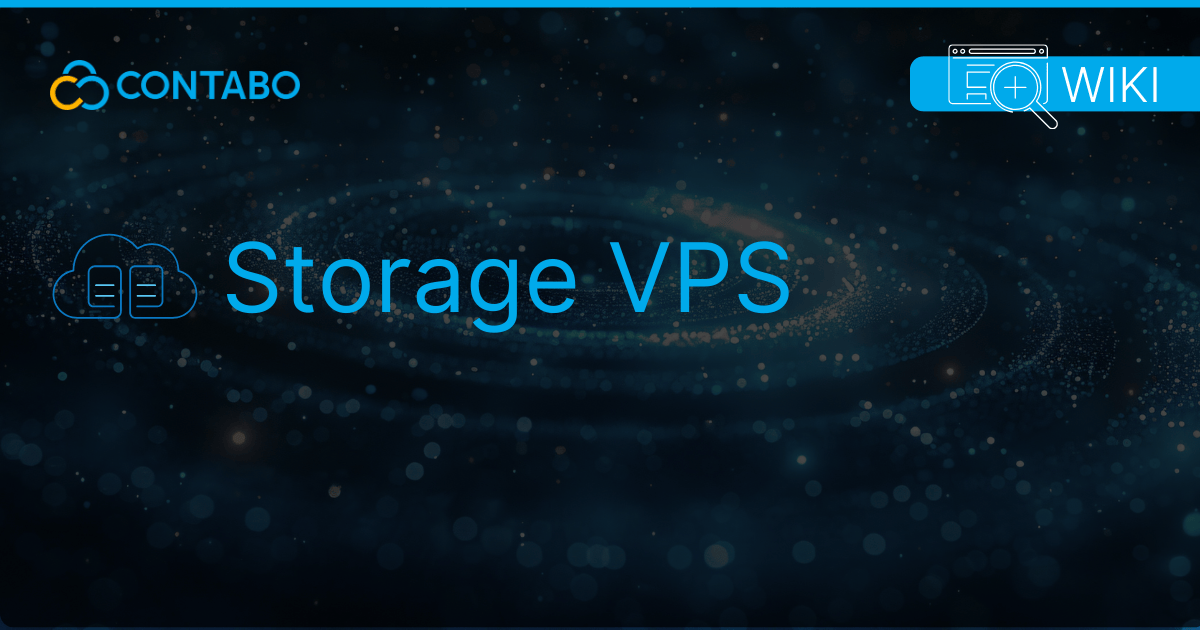 Head Image for Storage VPS at Contabo