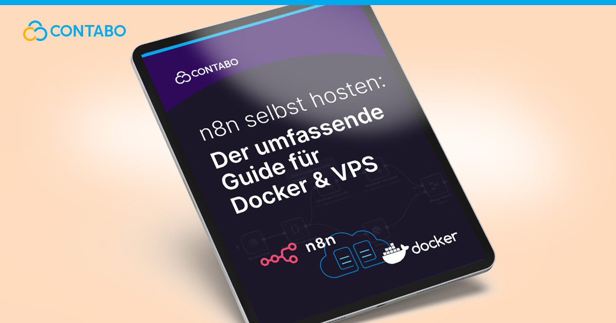n8n selbst hosten: Der umfassende Guide für Docker & VPS (Titelbild)