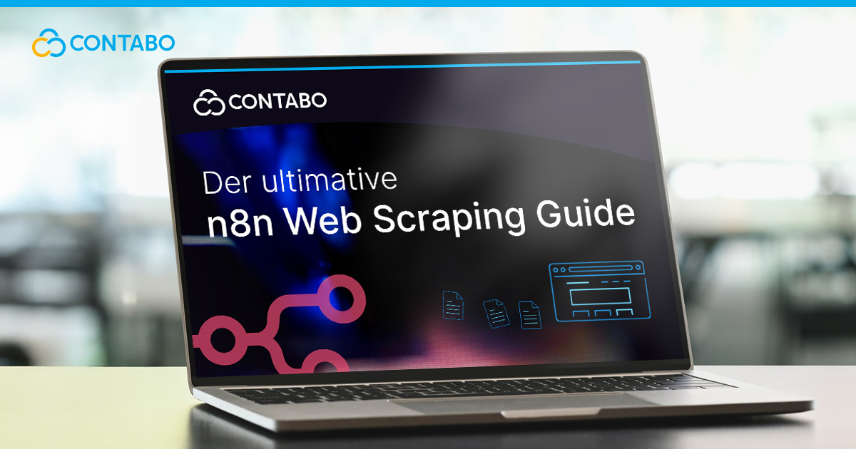 Der ultimative n8n Web Scraping Guide (Titelbild)
