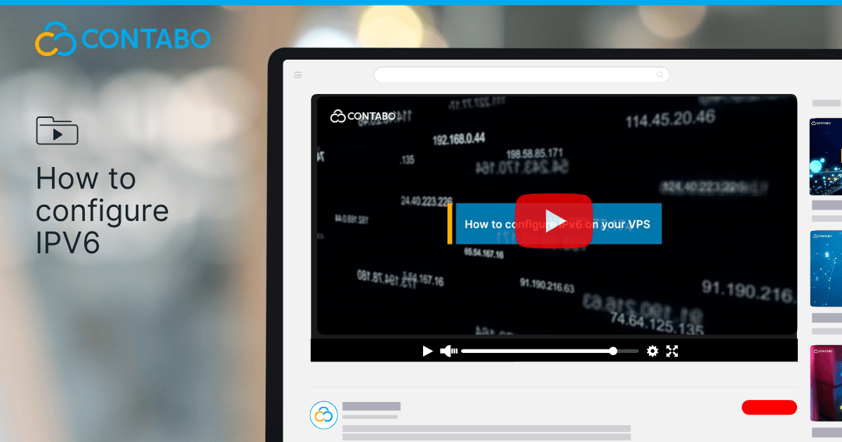 How to Configure IPv6