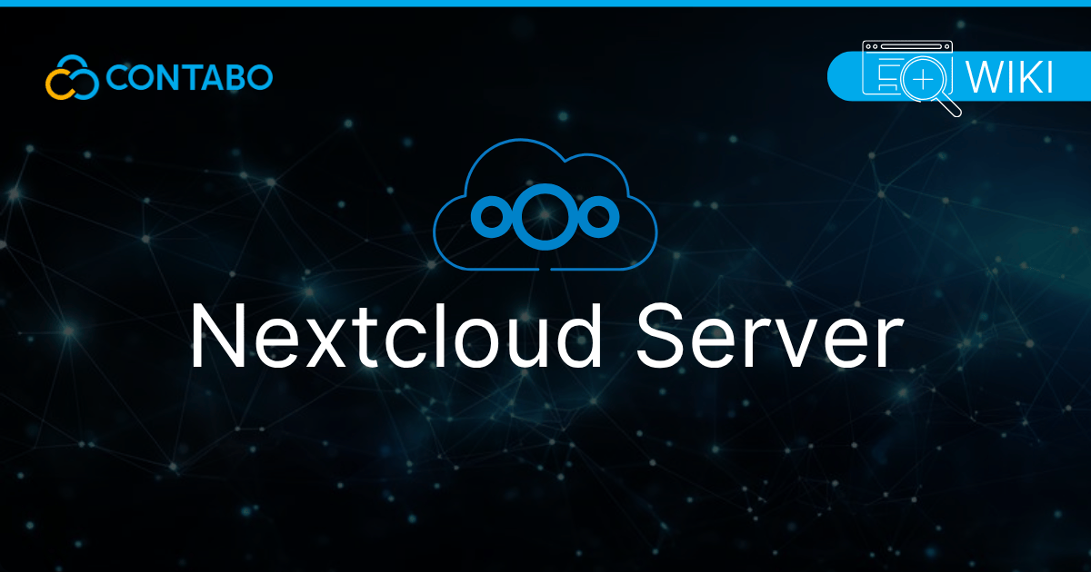 Explanatory Nextcloud Server Article