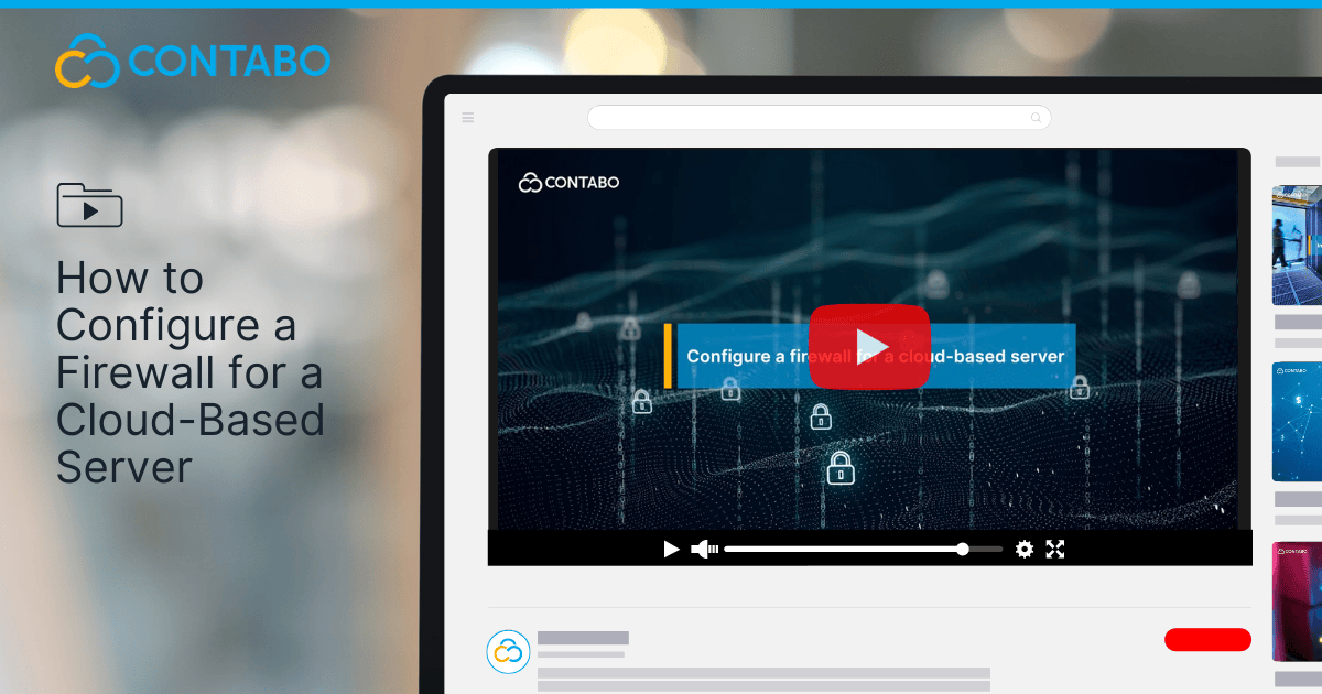 How to Configure a Firewall for a Cloud-Based Server (Linux & Windows) 
