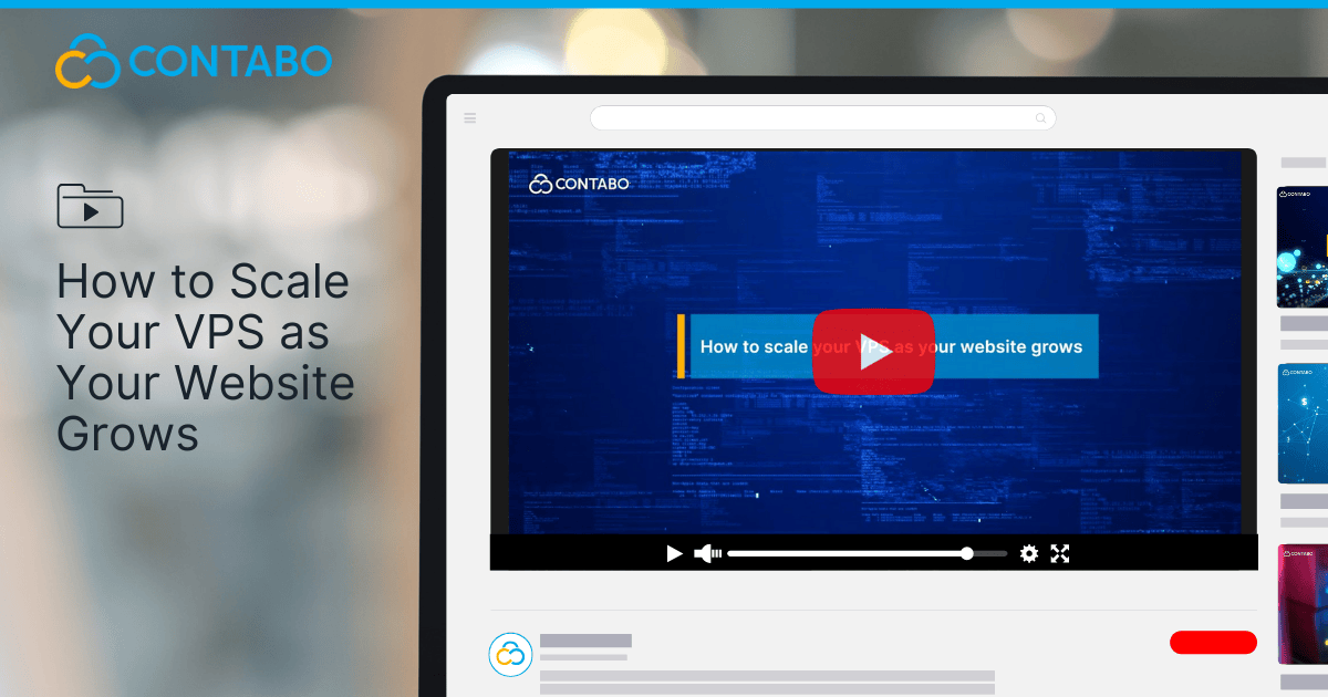 How to Scale Your VPS as Your (WordPress) Website Grows
