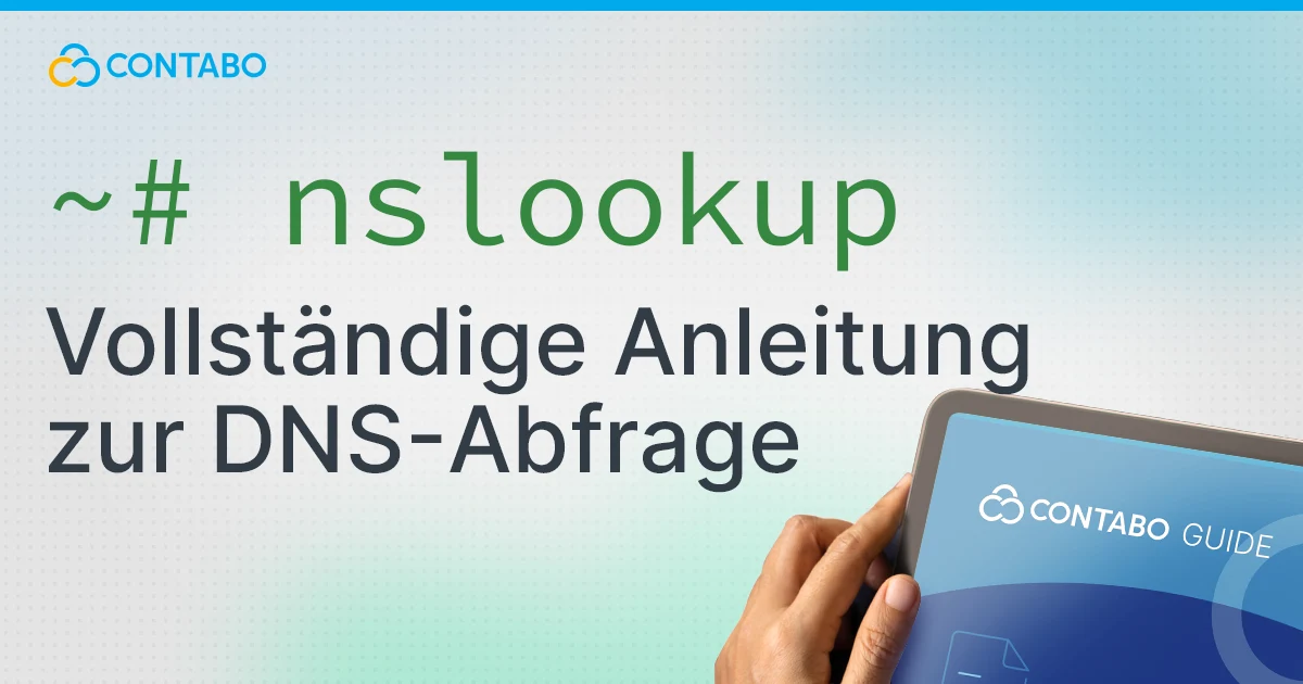 Kompletter Guide zum NSLookup-Befehl (Titelbild)