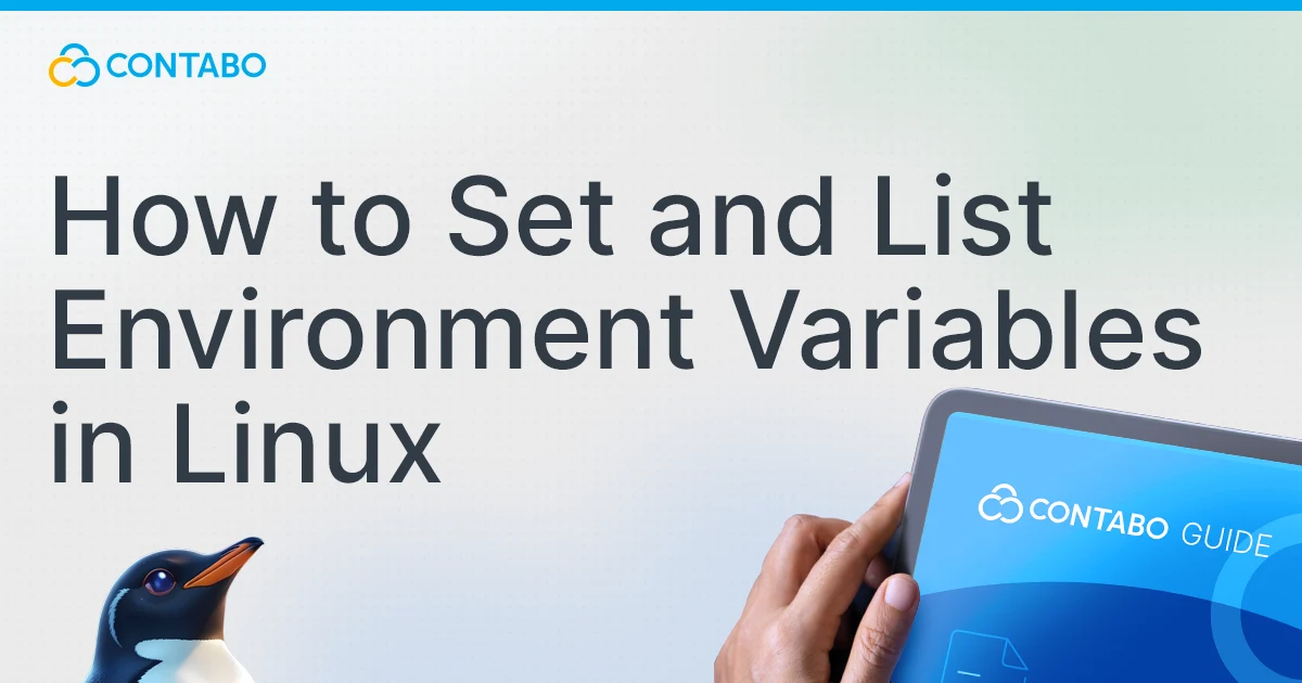 Set and List Environment Variables in Linux