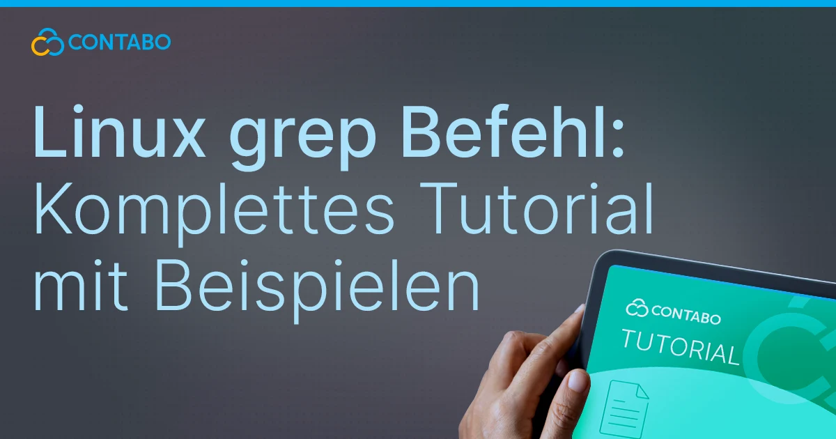 Linux Grep-Befehl: Komplettes Tutorial mit Beispielen (Titelbild)