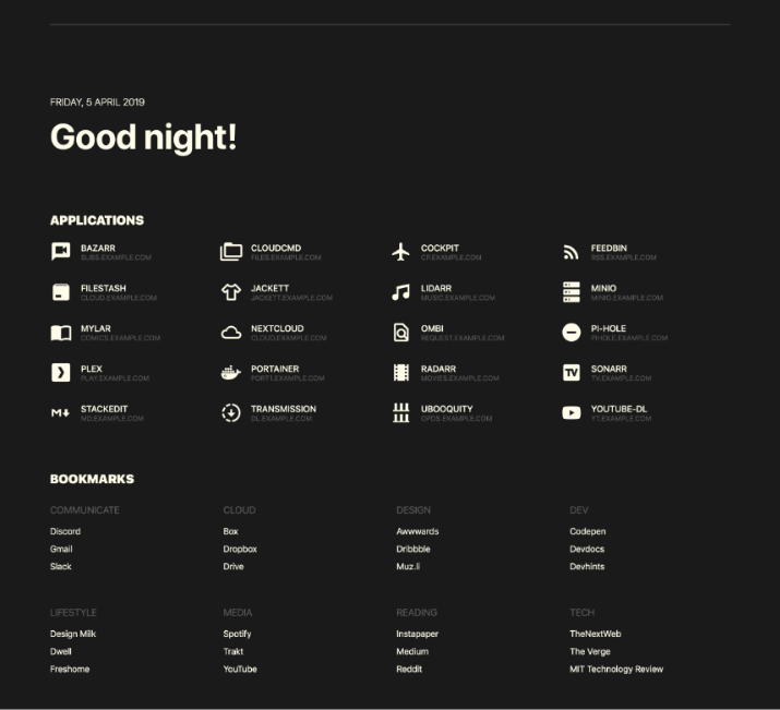Image of the Coolify dashboard