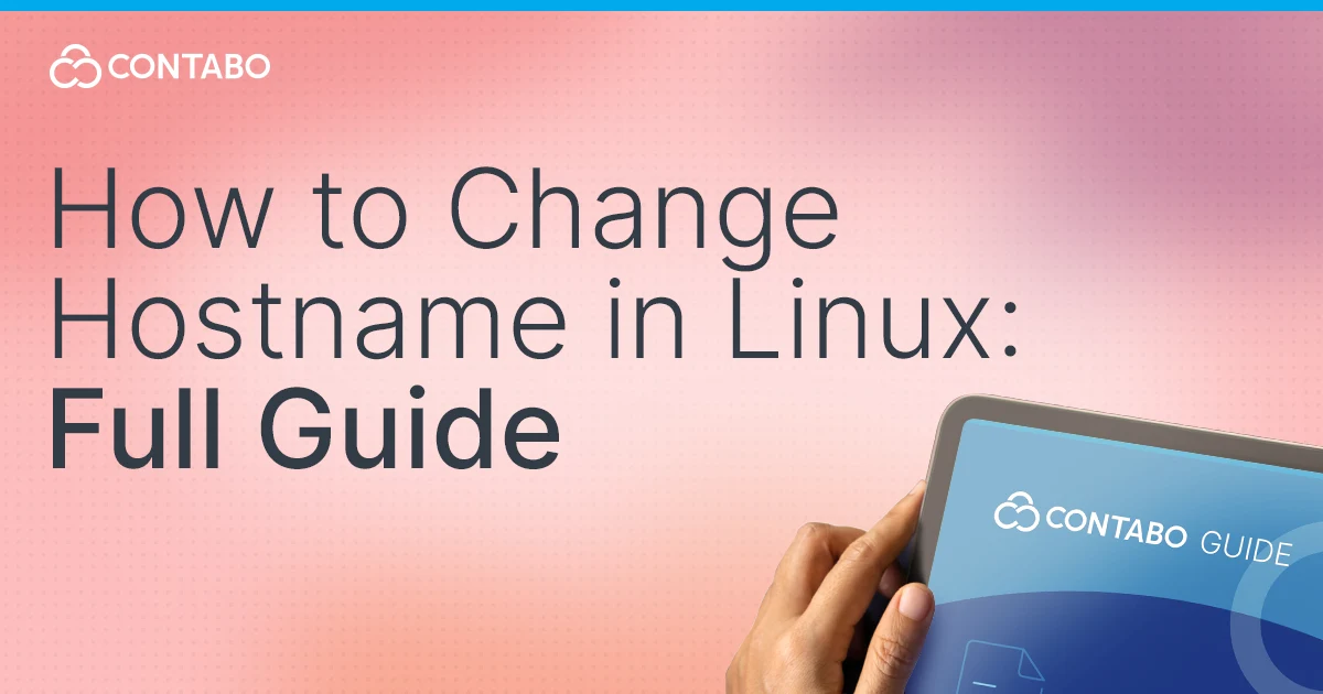 Changing Hostname in Linux