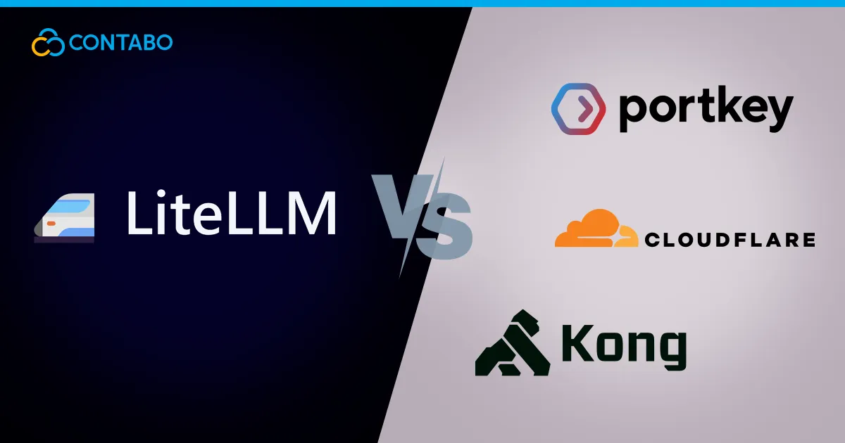 LiteLLM vs Portkey, Kong & Cloudflare: AI Gateways Compared