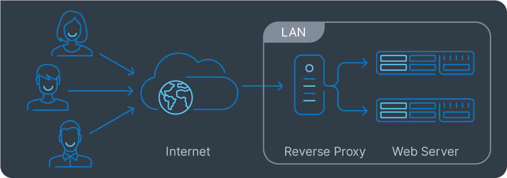 How a Reverse Proxy works